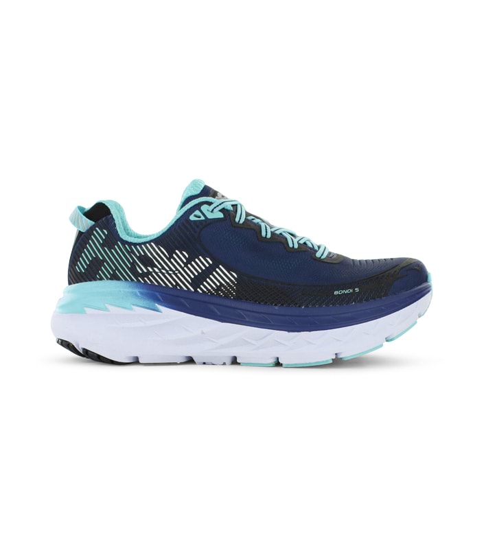 HOKA ONE ONE BONDI 5 (D) WOMENS BLUE