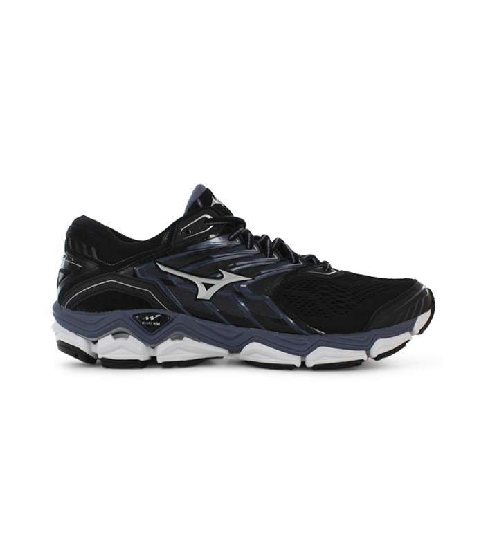 MIZUNO WAVE HORIZON 2 MENS BLACK FOLKSTONE GRAY