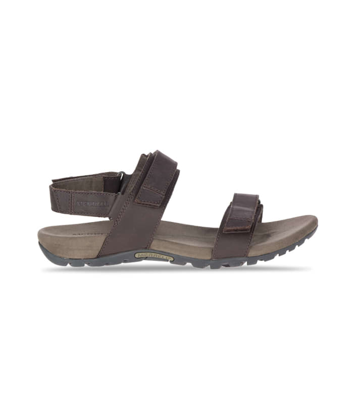 MERRELL SANDSPUR BACKSTRAP LEATHER MENS SANDAL 