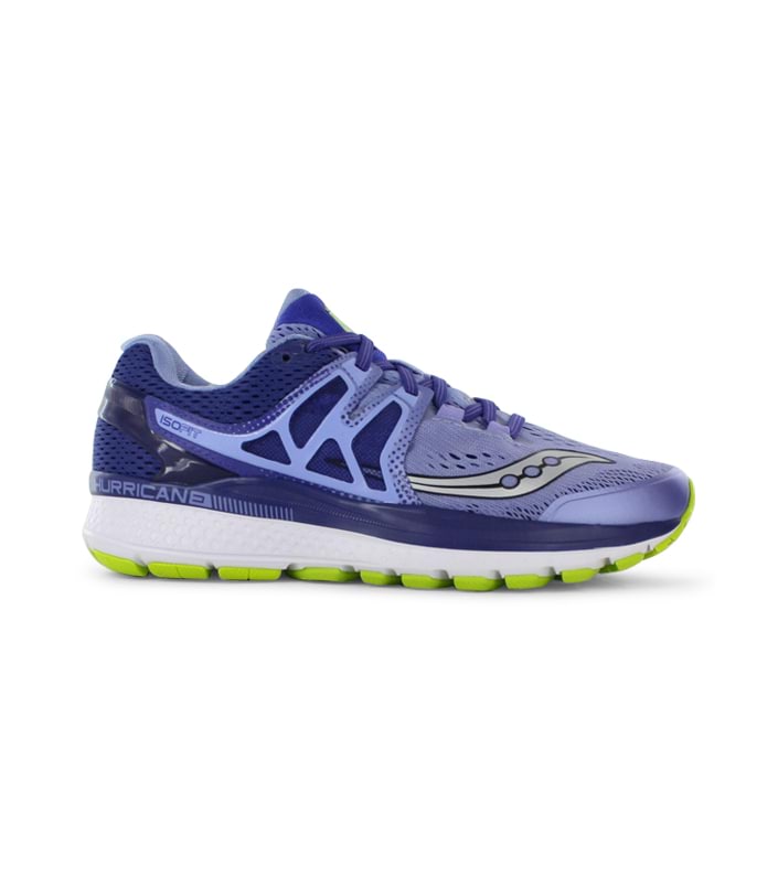 SAUCONY HURRICANE ISO 3 WOMENS PURPLE NAVY