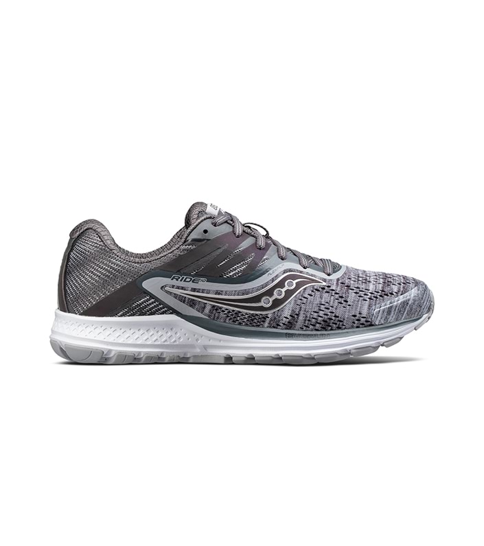 SAUCONY RIDE 10 MENS GREY