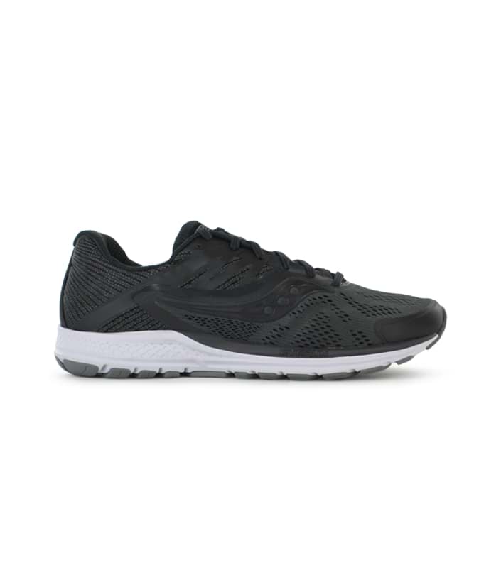 SAUCONY RIDE 10 MENS GUNMETAL GREY