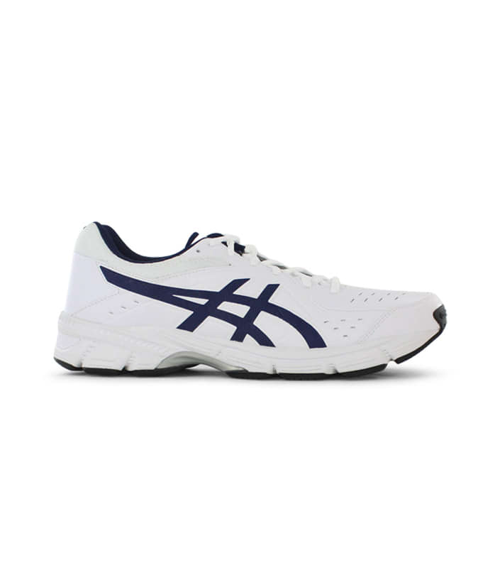 ASICS GEL-195TR LEATHER (2E) MENS SNOW INDIGO BLUE SILVER