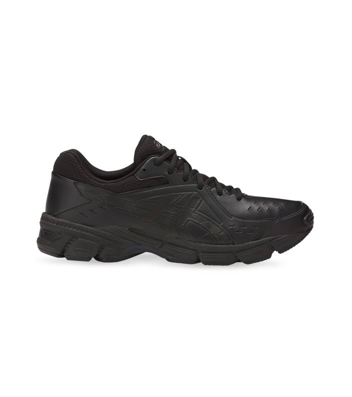 ASICS GEL-195TR LEATHER (2E) MENS BLACK BLACK CARBON