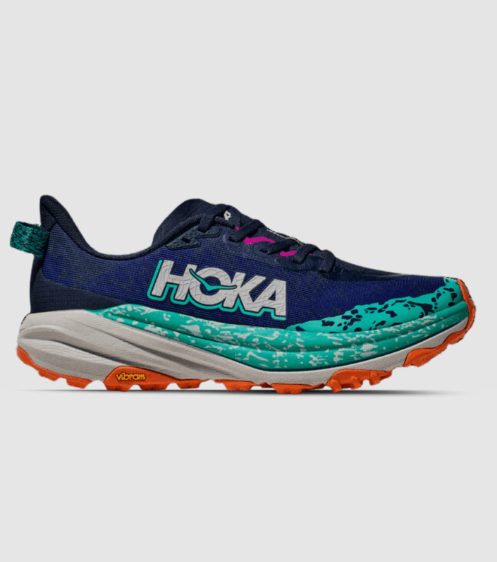 HOKA SPEEDGOAT 6 (D WIDE) WOMENS VARSITY NAVY METEOR
