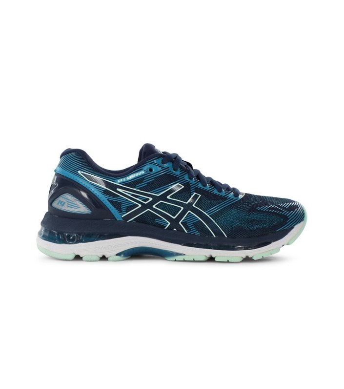 ASICS GEL-NIMBUS 19 WOMENS BLUE GLACIER SEA CRYSTAL