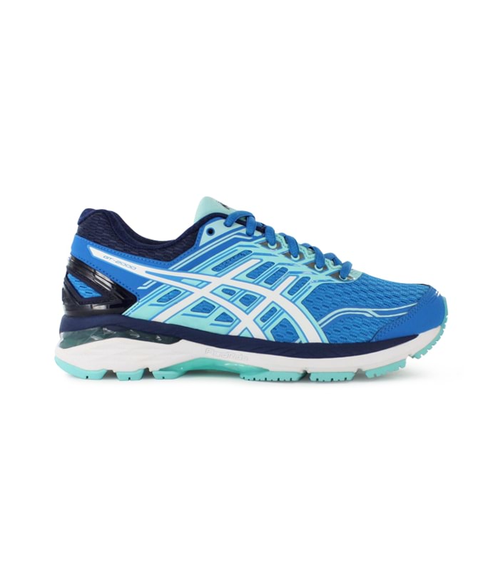ASICS GT-2000 5 (D) WOMENS DIVA BLUE WHITE AQUA SPLASH