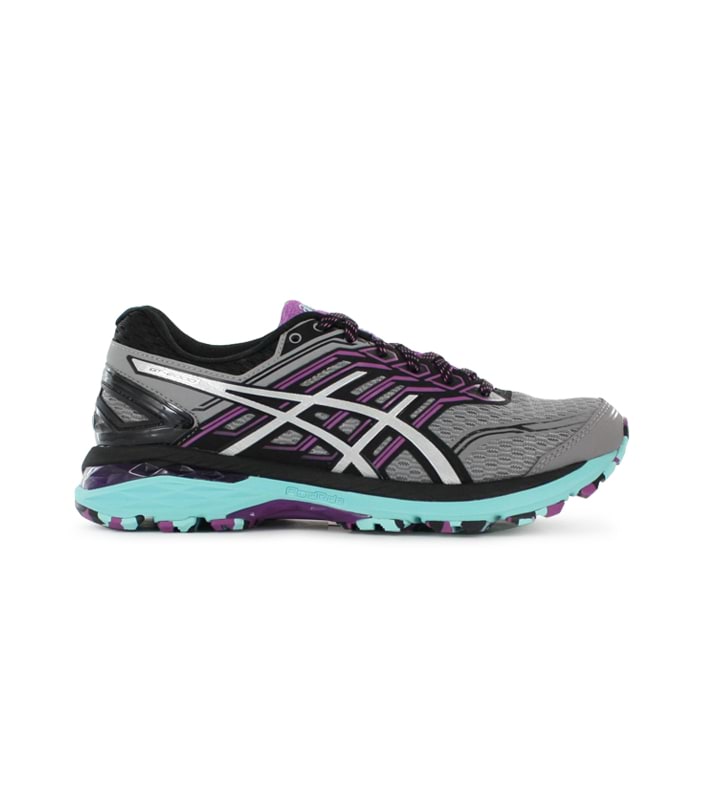 ASICS GT-2000 5 (TRAIL) (D) WOMENS ALUMINIUM 