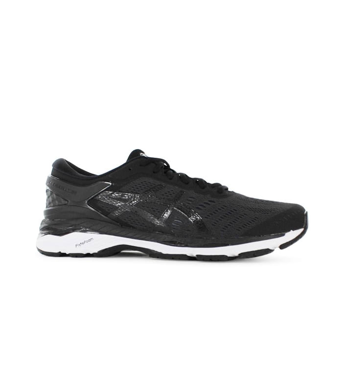 ASICS GEL-KAYANO 24 WOMENS BLACK PHANTOM WHITE