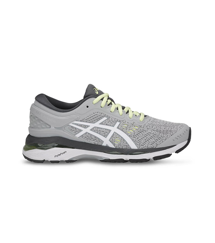 ASICS GEL-KAYANO 24 WOMENS GLACIER GREY WHITE