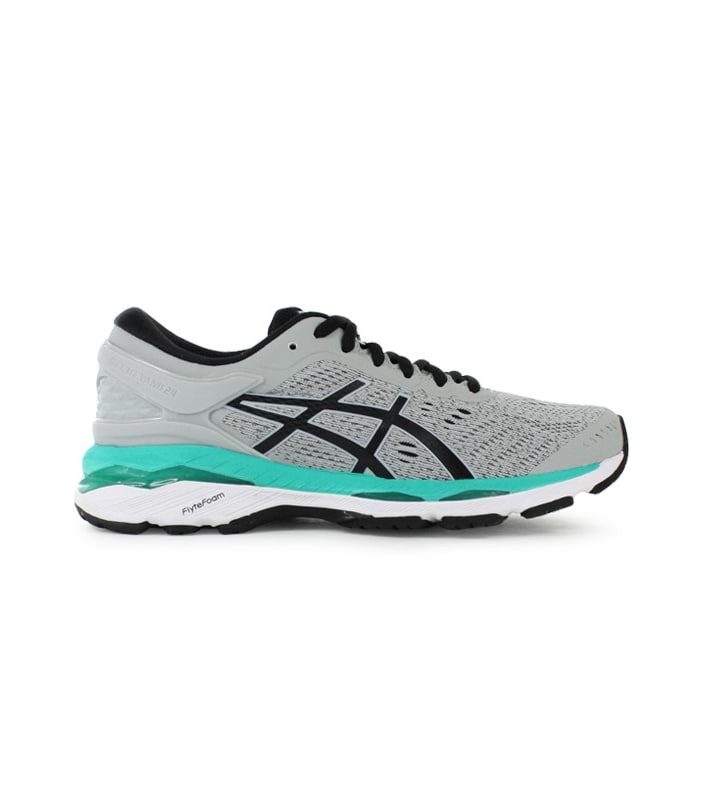 ASICS GEL-KAYANO 24 WOMENS MID GREY BLACK ATLANTIS