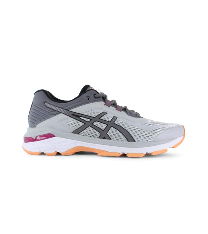 ASICS GT-2000 6 WOMENS GREY PEACH