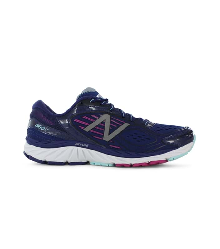 NEW BALANCE W860BP V7 (D) WOMENS BLUE PINK