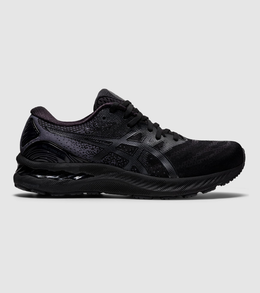 ASICS GEL NIMBUS 23 MENS BLACK BLACK The Athlete s Foot