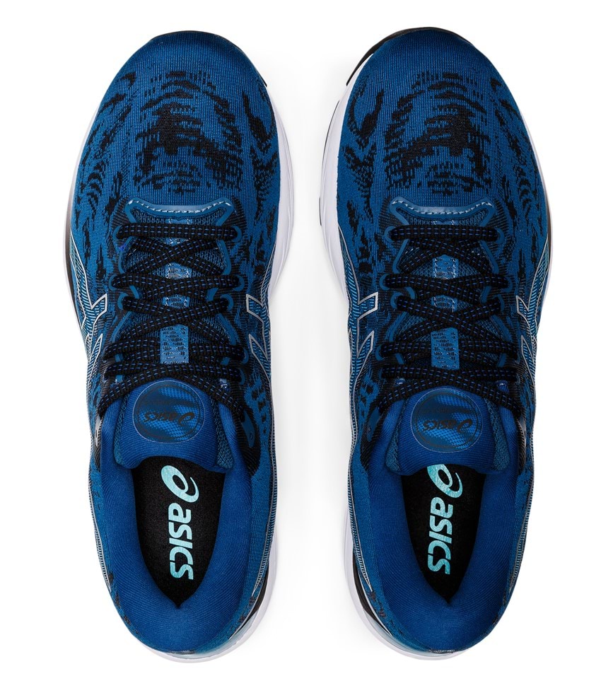 ASICS GEL CUMULUS 23 MENS MAKO BLUE PURE SILVER The Athlete s Foot