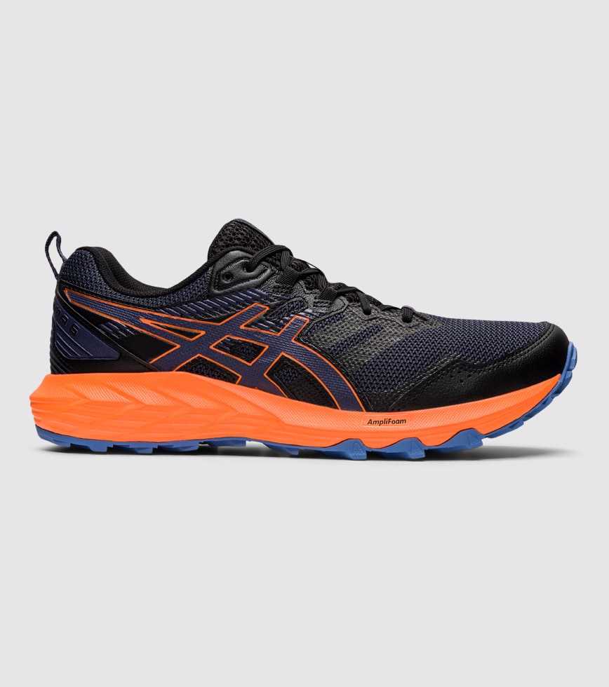 ASICS GEL SONOMA 6 MENS BLACK INDIGO FOG The Athlete s Foot