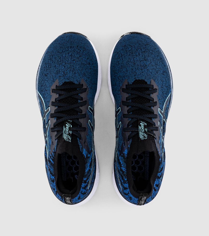 Unisex ASICS ELASTIC LACE AND STOPPER, Navy, Laces