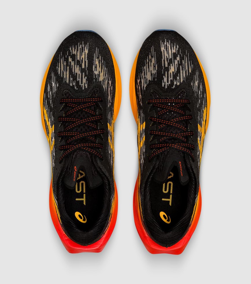 ASICS Men Running Shoes NOVABLAST 3 (WHITE/BLACK/RED)