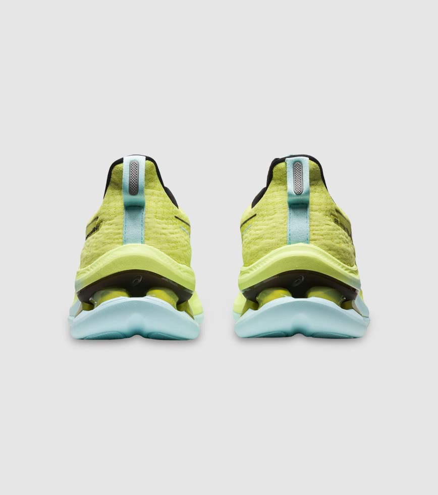 ASICS KINSEI MAX WOMENS GLOW YELLOW BLACK The Athlete s Foot