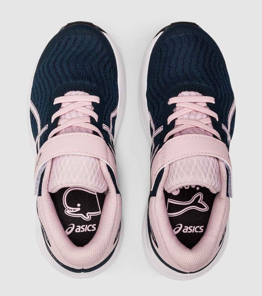 ASICS PATRIOT 12 PS KIDS FRENCH BLUE BARELY ROSE The Athlete s