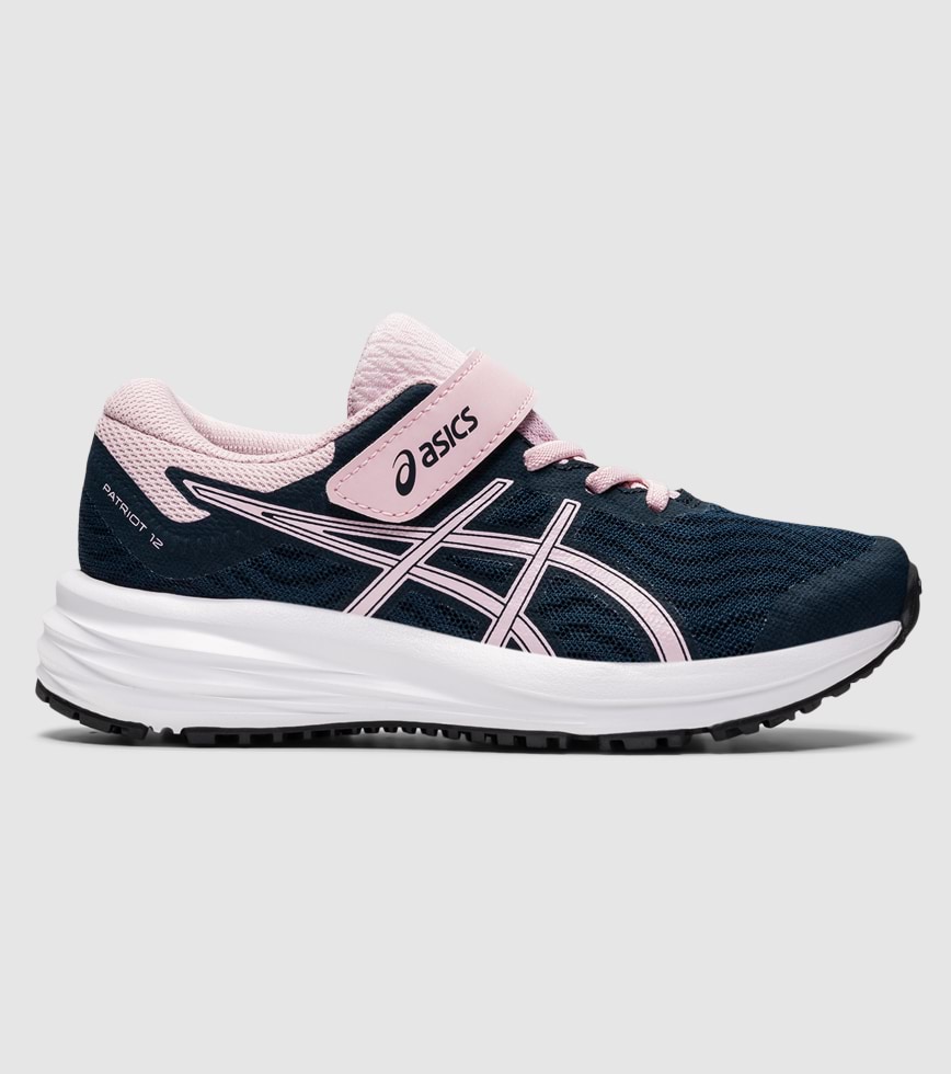 ASICS PATRIOT 12 PS KIDS FRENCH BLUE BARELY ROSE The Athlete s