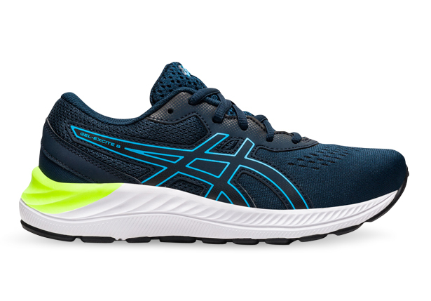 ASICS GEL EXCITE 8 GS KIDS FRENCH BLUE DIGITAL AQUA The