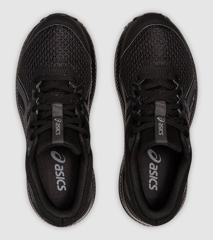 Asics contend best sale black