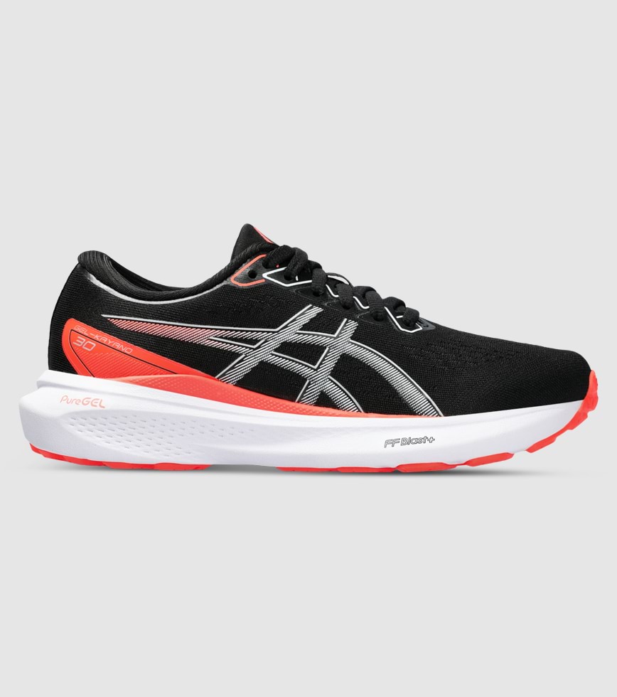 ASICS GEL KAYANO 30 GS KIDS BLACK PURE SILVER The Athlete s Foot