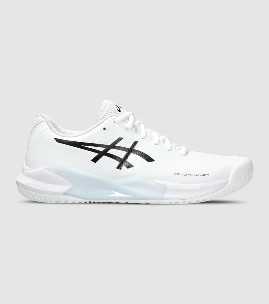 ASICS GEL CHALLENGER 14 HARDCOURT MENS WHITE BLACK The