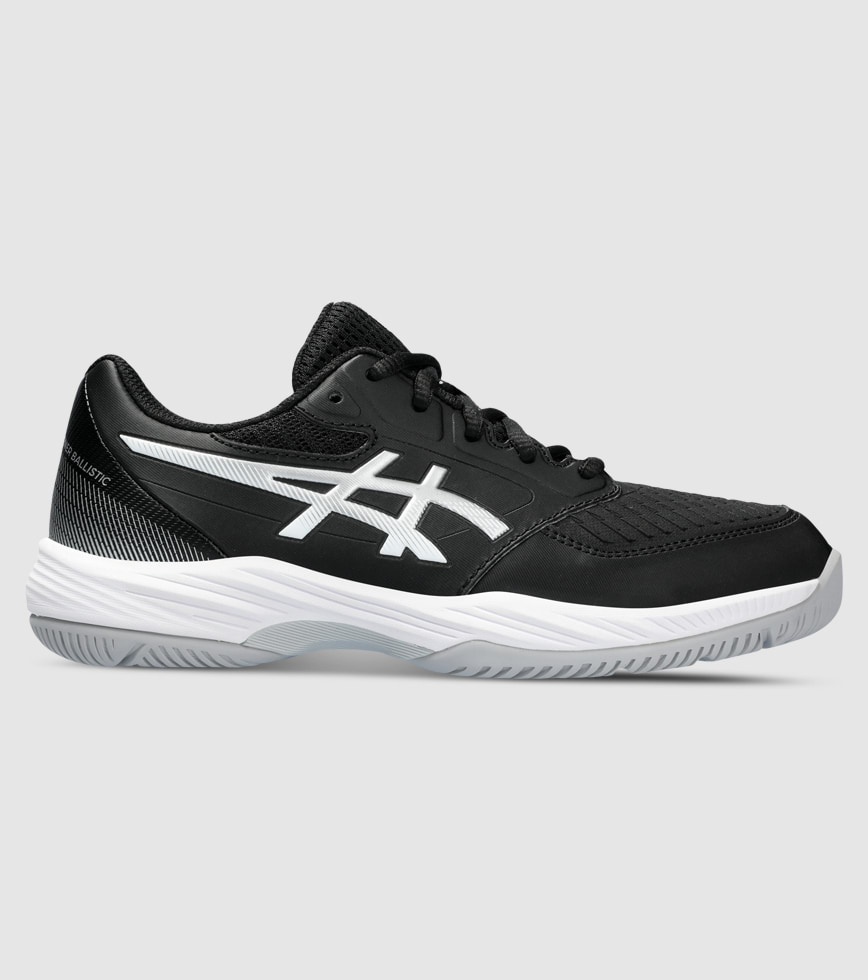 ASICS NETBURNER BALLISTIC GS KIDS BLACK PURE SILVER The