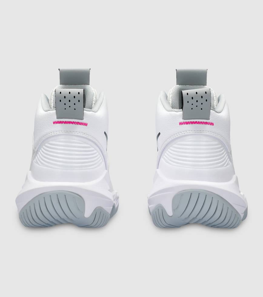 ASICS NOVA SURGE 2 GS KIDS BASKETBALL SHOES WHITE CARRIER GREY