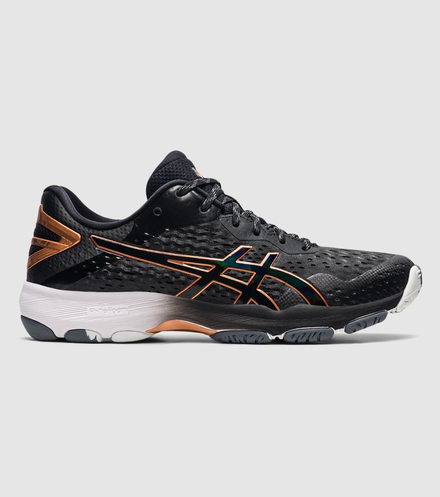 Asics netburner professional ff womens sale black silver