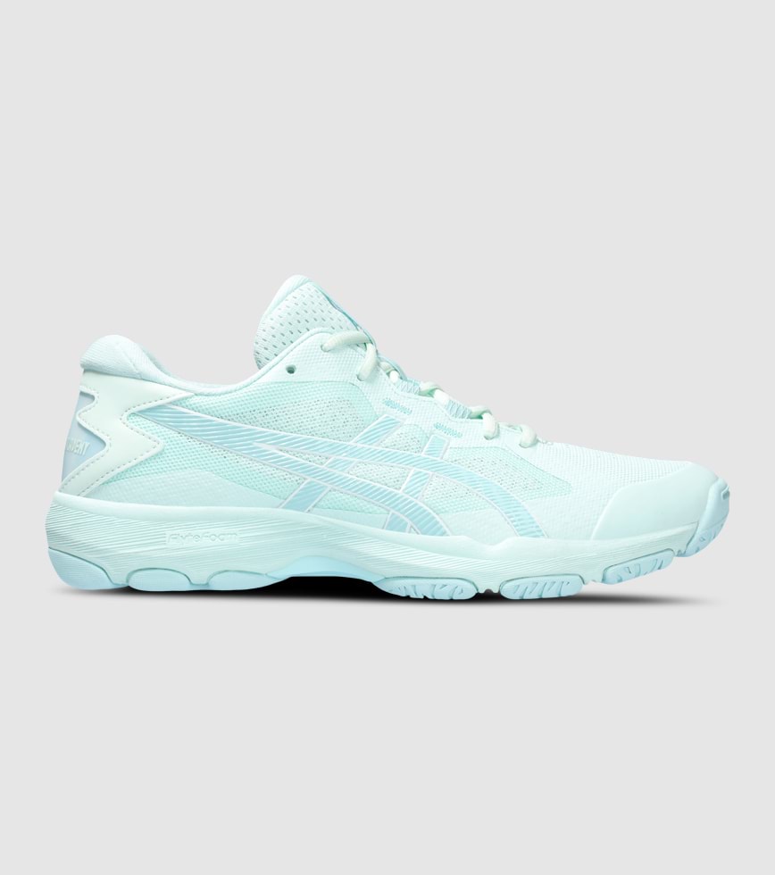 Girls asics sale netball trainers