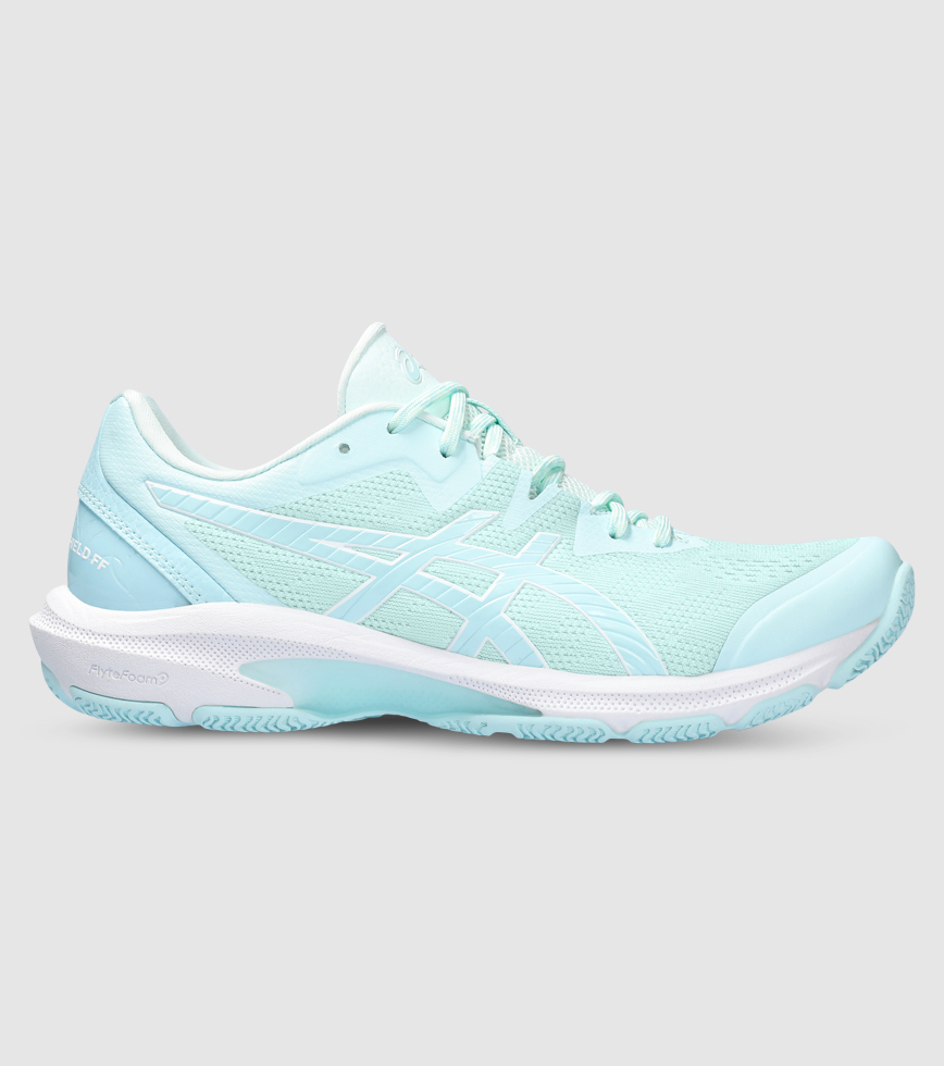 ASICS NETBURNER SHIELD WOMENS AQUAMARINE SOOTHING SEA The