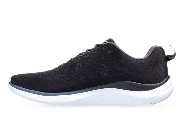 Hoka One One Hupana Knit Jacquard Men's Running Shoes Black/White Size 13  Width D - Medium - Atletikka