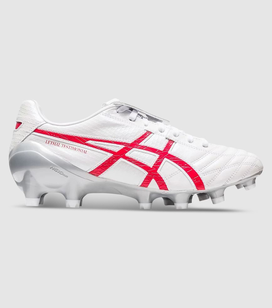 Red asics hotsell boots