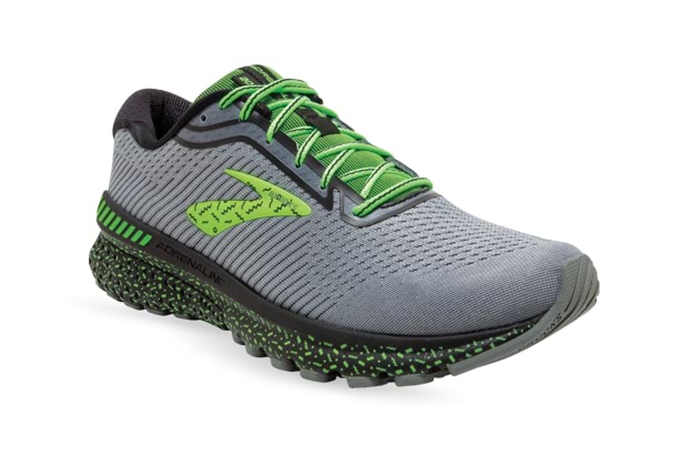 BROOKS ADRENALINE GTS 20 MENS GREY BLACK GECKO The Athlete s Foot