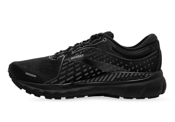 BROOKS ADRENALINE GTS 21 MENS BLACK BLACK EBONY The Athlete s Foot