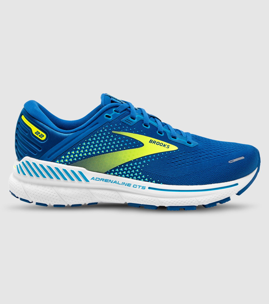 BROOKS ADRENALINE GTS 22 MENS BLUE NIGHTLIFE WHITE The Athlete s