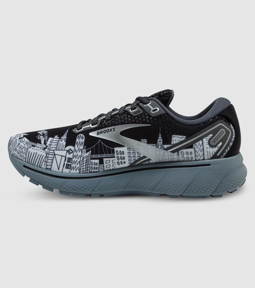 BROOKS GHOST 14 MENS NYC BLACK EBONY SLEET The Athlete s Foot