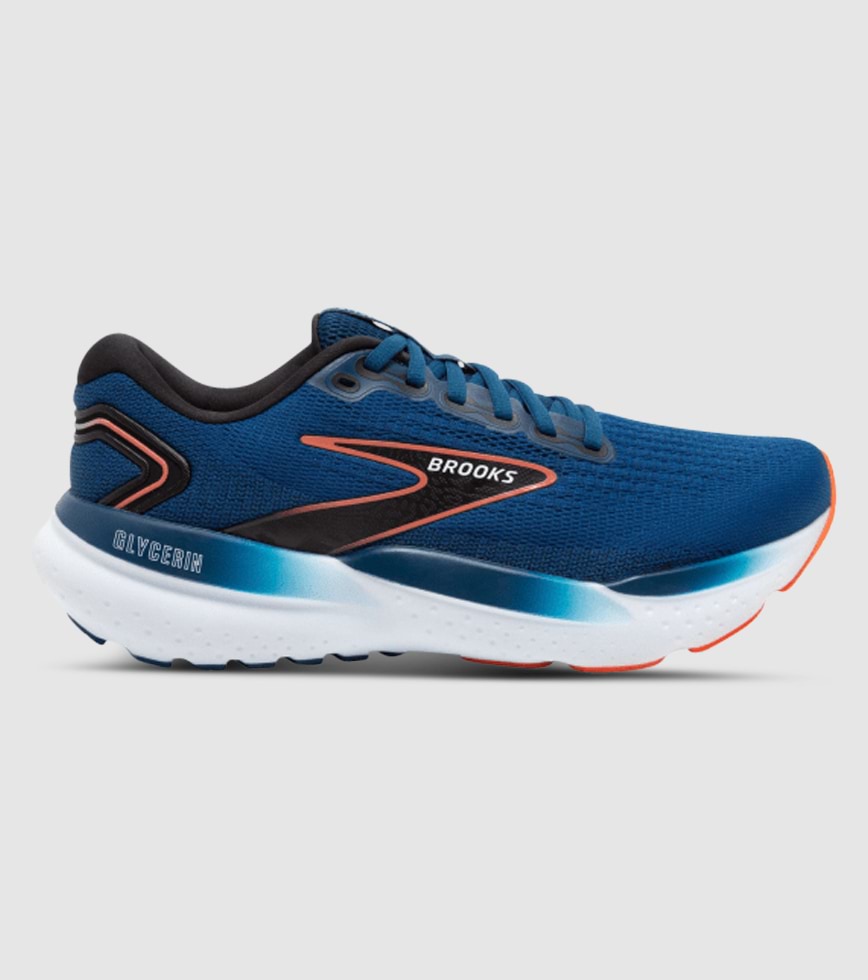 BROOKS GLYCERIN 21 MENS BLUE OPAL BLACK NASTUR