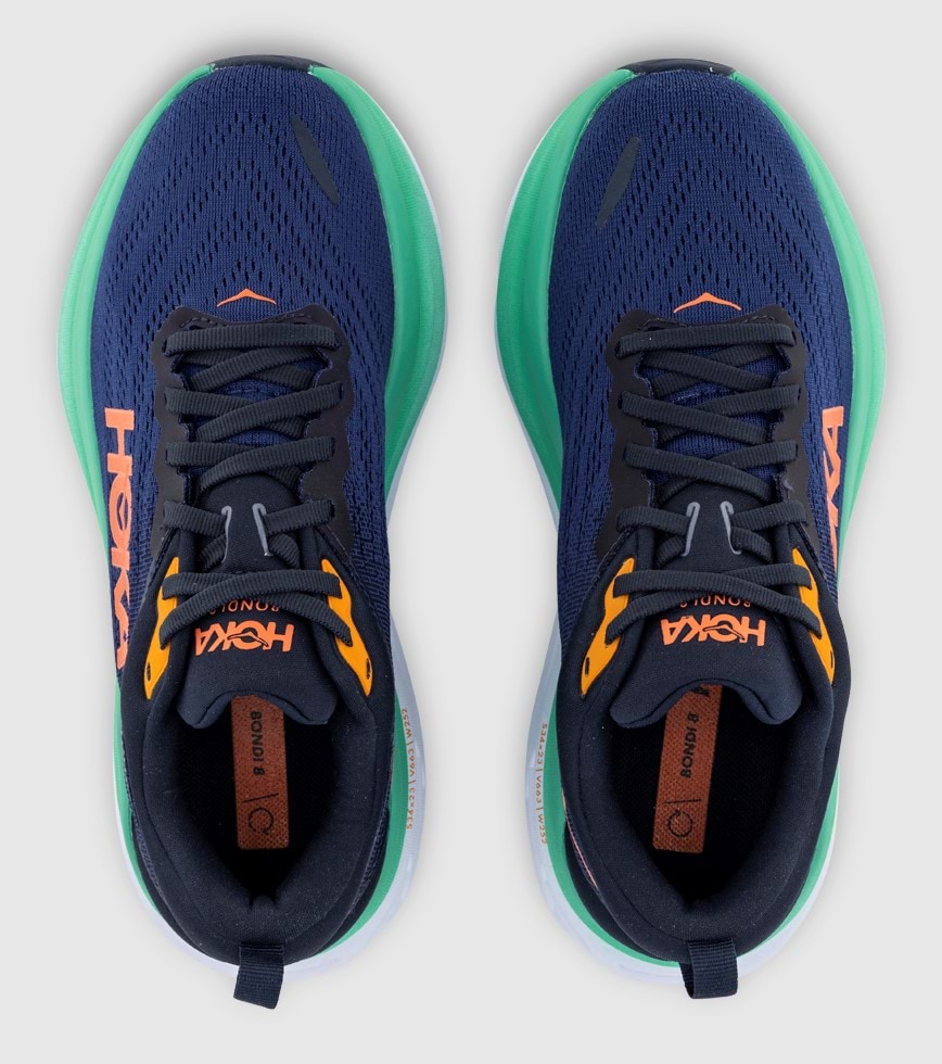 HOKA BONDI 8 WOMENS OUTER SPACE BELLWETHER BLUE The Athlete s Foot