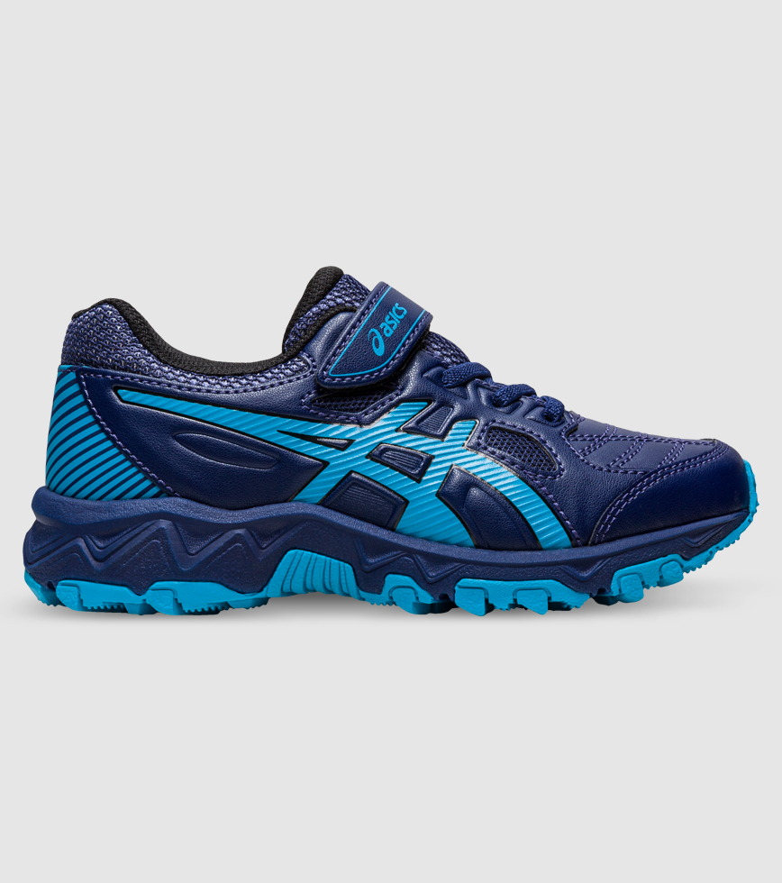 ASICS GEL TRIGGER 12 TX PS KIDS INDIGO BLUE ISLAND BLUE The