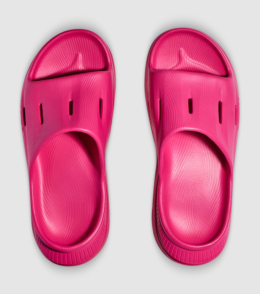 HOKA ORA RECOVERY SLIDE 3 UNISEX SLIDE PINK YARROW PINK YARROW