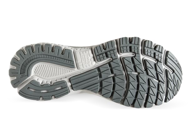 BROOKS ADRENALINE GTS 20 WOMENS WHITE GREY GOLD