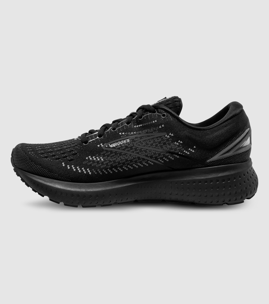 BROOKS GLYCERIN 19 WOMENS BLACK BLACK The Athlete s Foot
