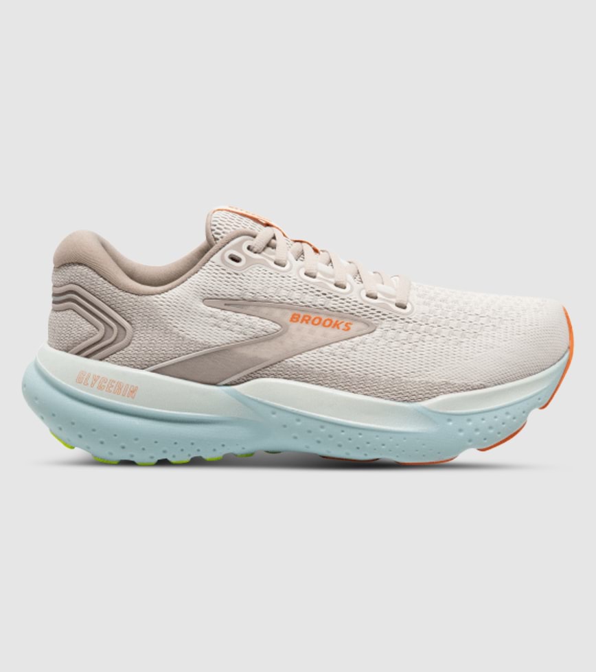 BROOKS GLYCERIN 21 D WIDE WOMENS COCONUT AQUA AUTUMN SUN The