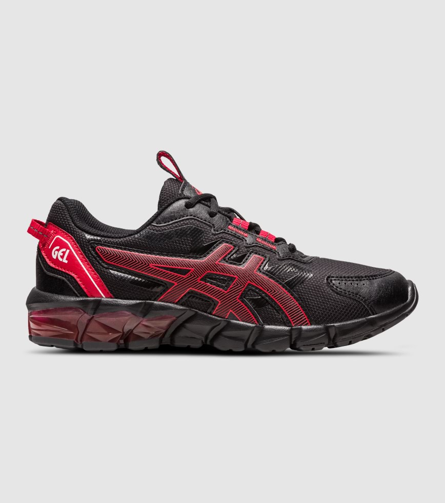 ASICS GEL QUANTUM 90 GS KIDS BLACK CLASSIC RED The Athlete s Foot