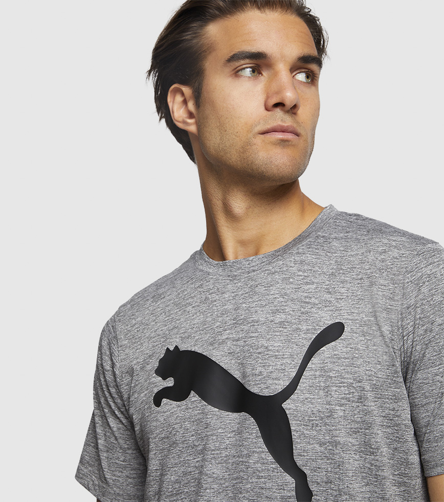 Puma heather deals cat tee