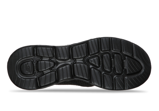 SKECHERS GO WALK 5 MENS BLACK BLACK Black Mens Travel Shoes
